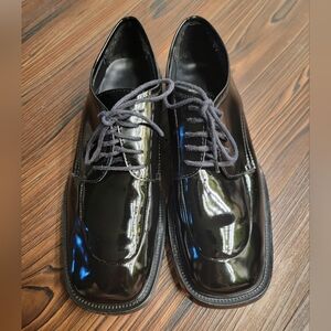 After Six Patent Leather Tuxedo Formal Dress Shoes Men's size 10
